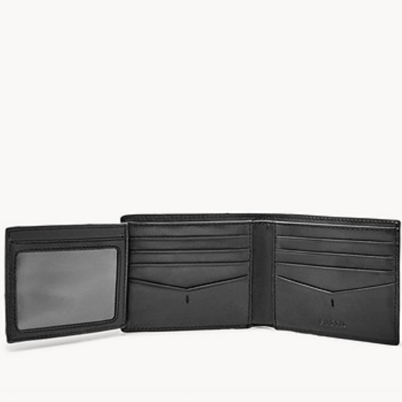 💛Fossil Allen RFID Traveler in Black - Picture 4 of 9